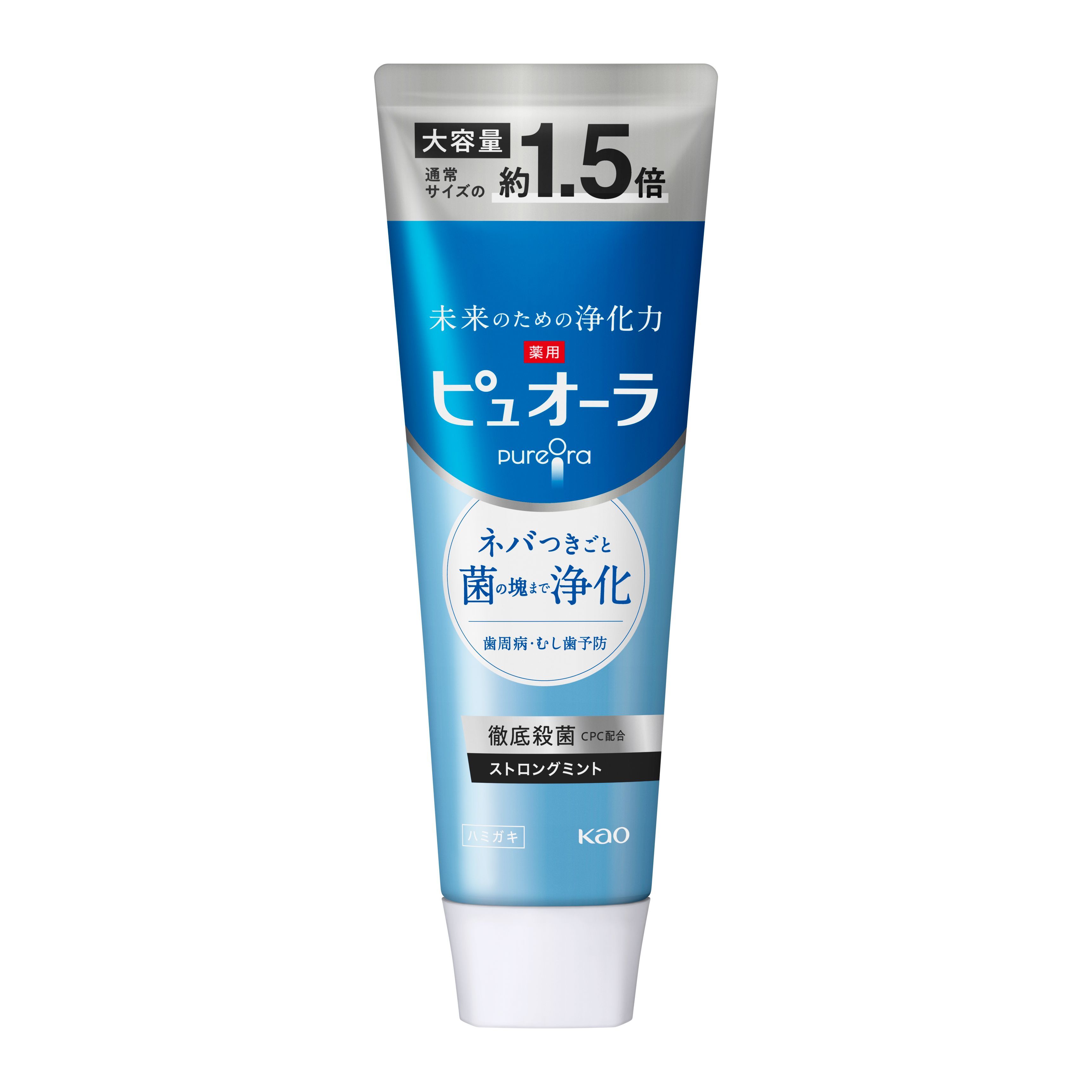Kao Pure Ora Зубная паста комплесного действия Охлаждающая мята 170 гр