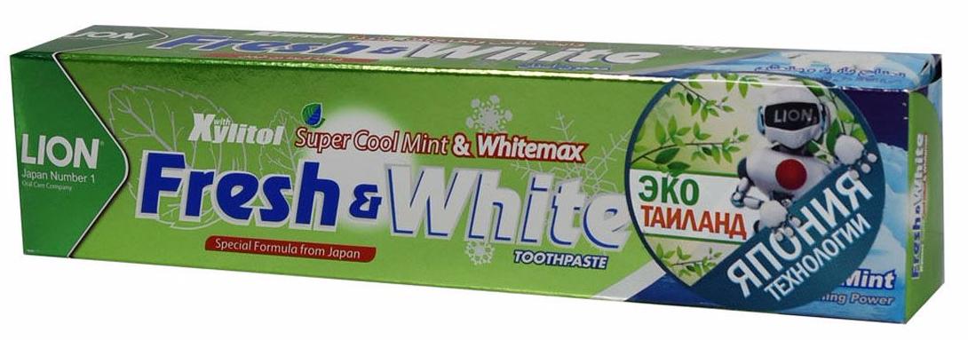 Lion Thai Fresh & White Зубная паста мятная свежесть 160 гр