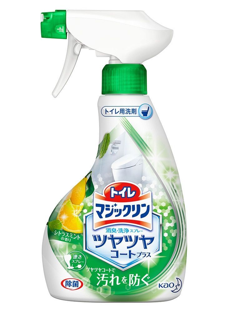 Kao Magiclean Спрей-пенка для туалета с антибактериальным эффектом и ароматом цитруса и мяты 350 мл