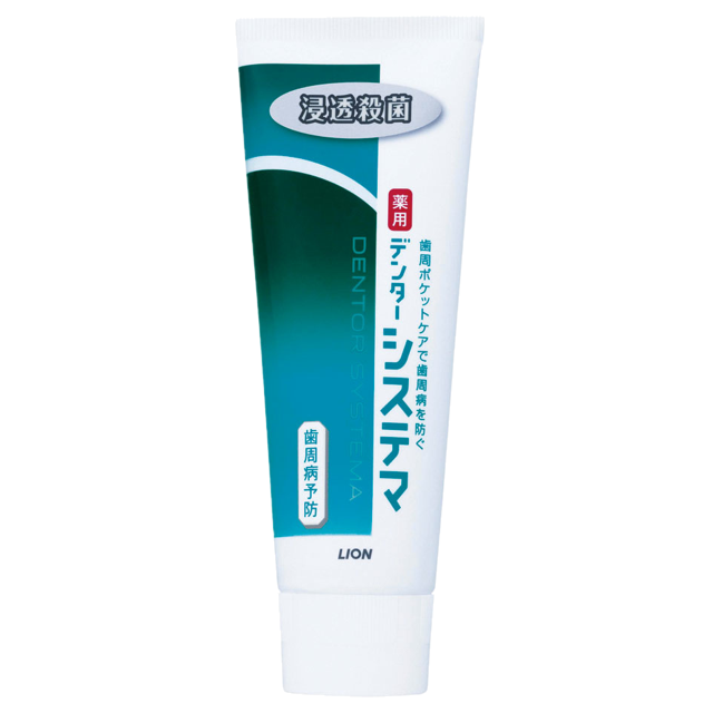 Lion Dentor Systema Зубная паста для зщиты от болезней десен и кариеса со вкусом перечной мяты 130 гр
