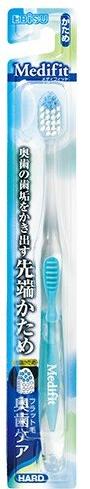 Ebisu Medifit Зубная щетка 4-х рядная с компактной головкой с косым срезом щетинок Жесткая