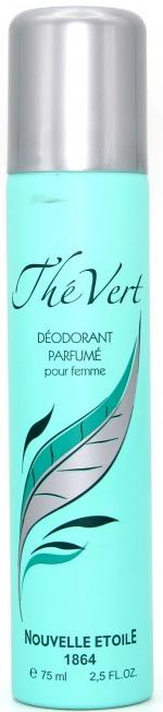 Новая Заря The Vert Дезодорант аэрозольный парфюмированный для женщин Зеленый чай 75 мл