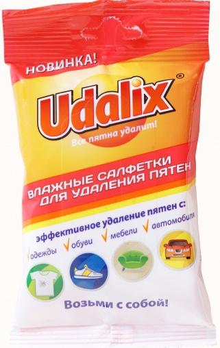 Udalix Влажные салфетки для удаления пятен 15 шт