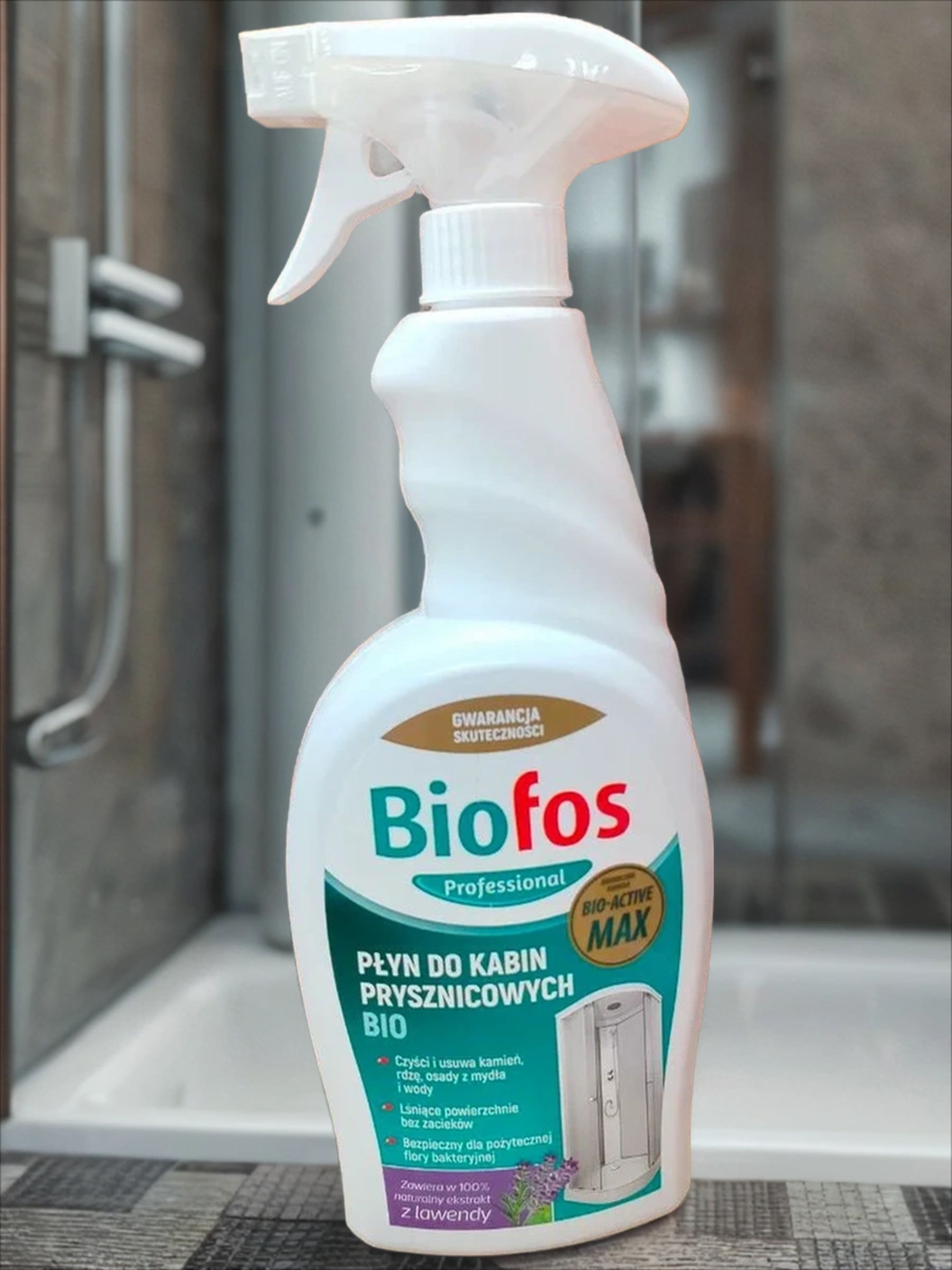 Biofos Professional Спрей для мытья душевых кабин Лаванда 750 мл