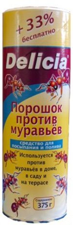 Delicia Порошок против муравьев 375 гр