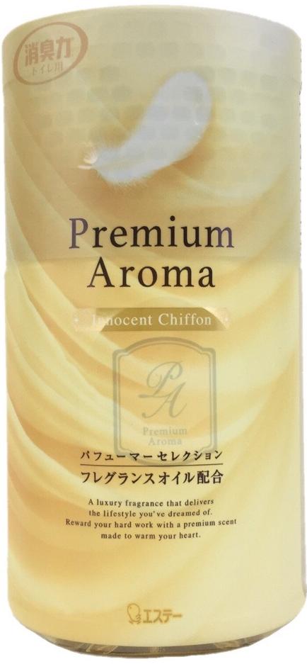 ST Shoushuuriki Premium Aroma Жидкий дезодорант – ароматизатор для туалета с шифоновым сладким ароматом цветов и фруктов 400 мл
