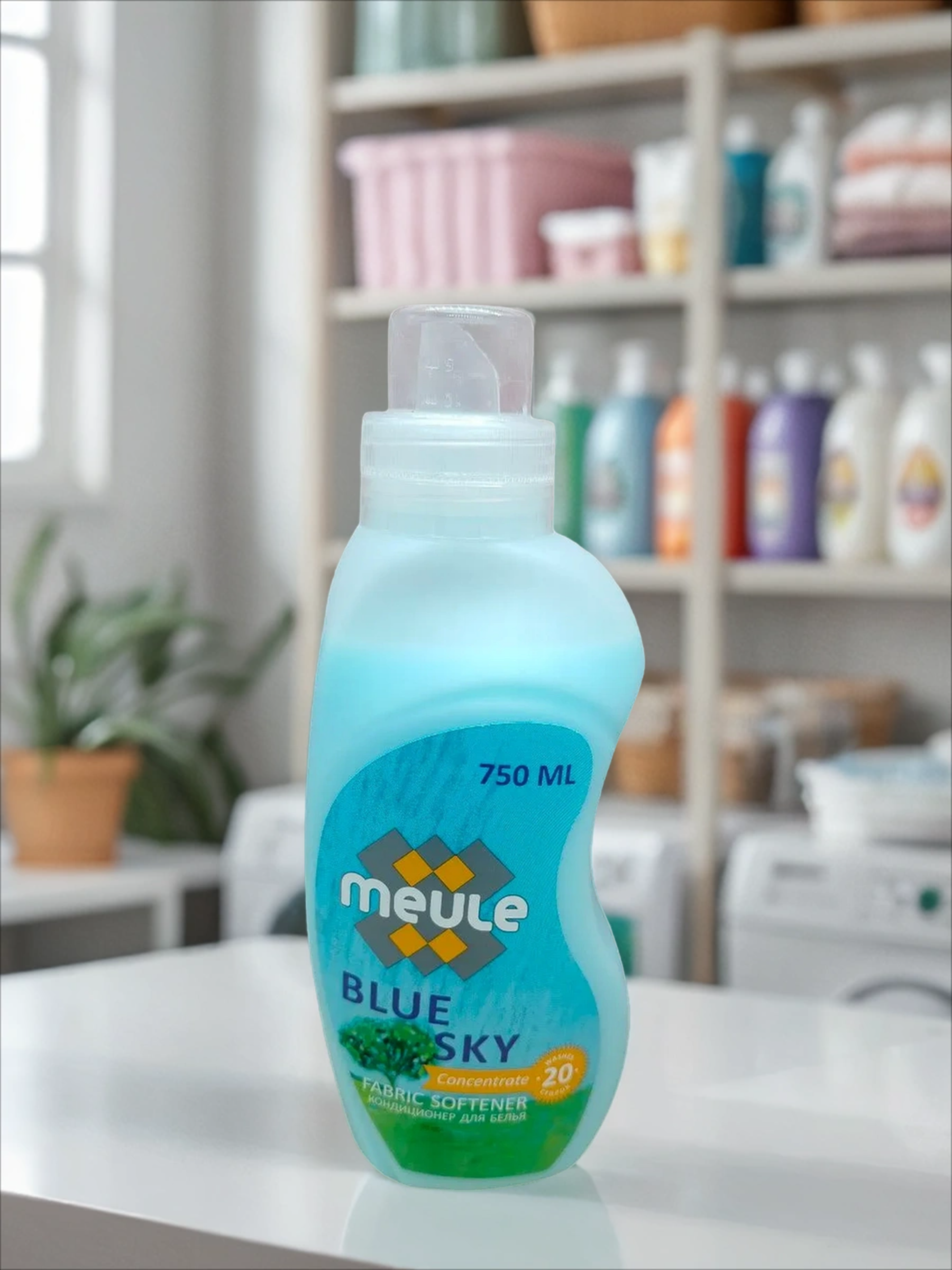 Meule Blue Sky Концентрированный кондиционер для белья Голубое небо 0,75 л на 20 стирок