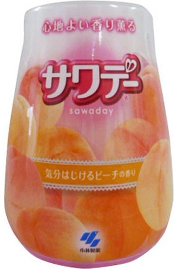 Kobayashi Sawaday Освежитель воздуха для туалета аромат персика в шампанском 140 гр