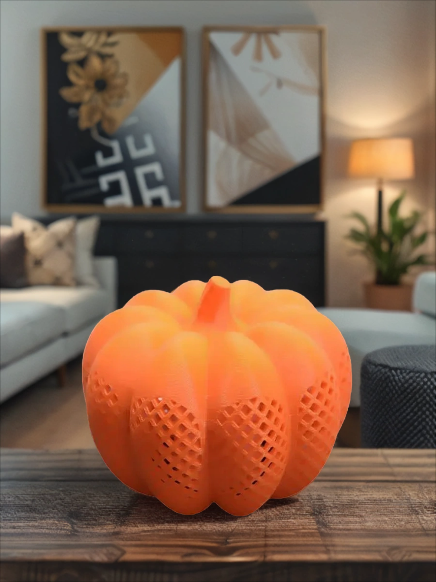 POAC Светильник-подсвечник Тыква