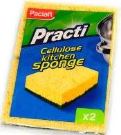 Paclan Губка целлюлозная, 2 шт /32