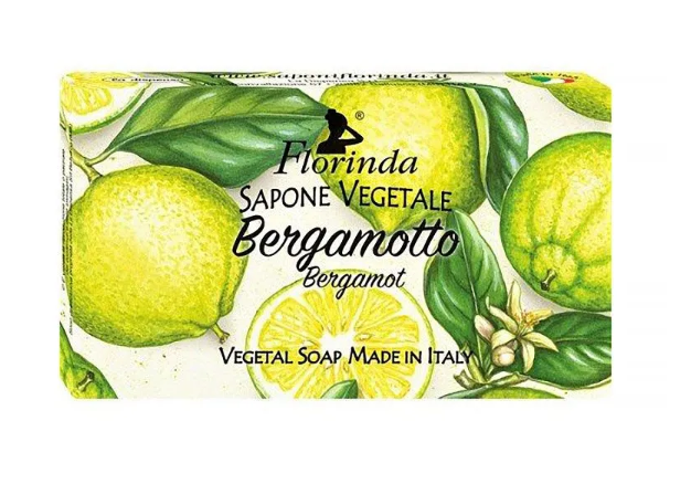 Florinda Vegetal Soap Bergamot Мыло натуральное на основе растительных масел Бергамот 100 гр