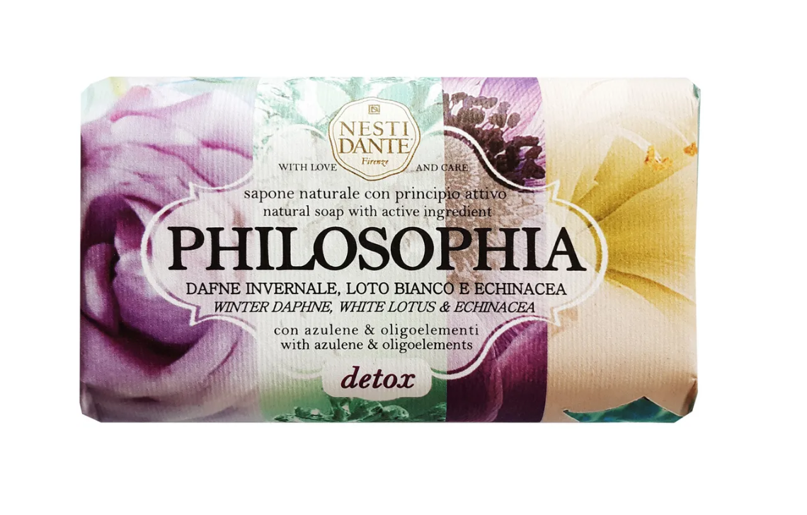 Nesti Dante Philosophia Natural Soap Detox Мыло натуральное Детокс 250 гр