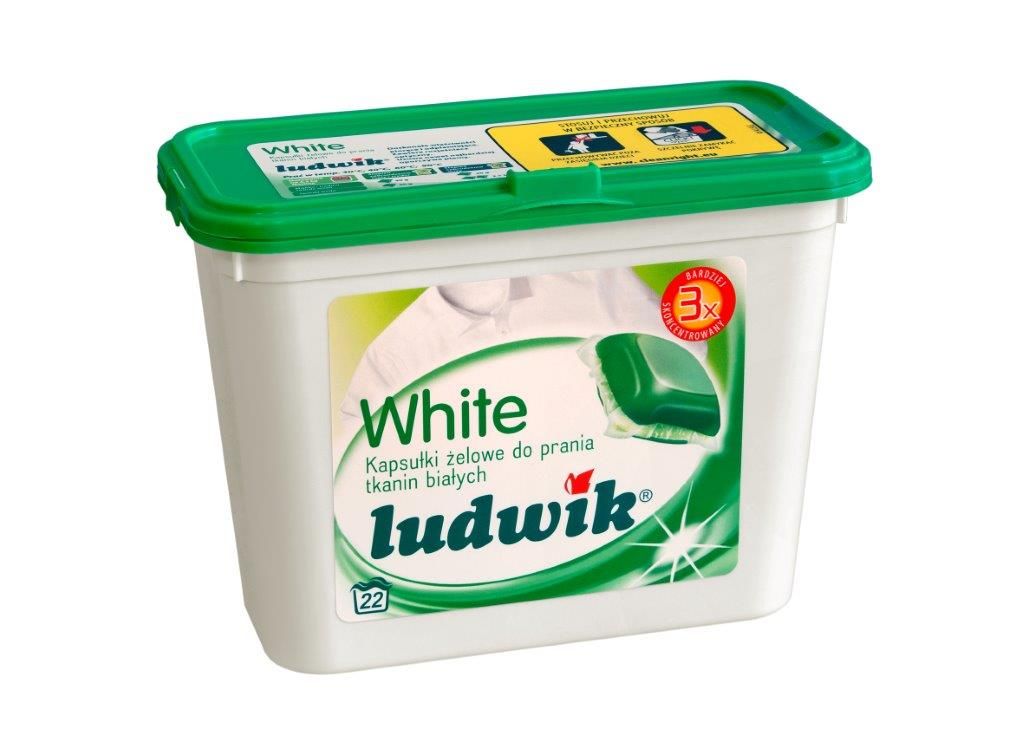 Ludwik White Гелевые капсулы для стирки белых тканей 32 шт