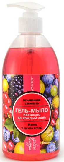 Magrav Гель-мыло освежающее Манго и дикие ягоды 530 мл