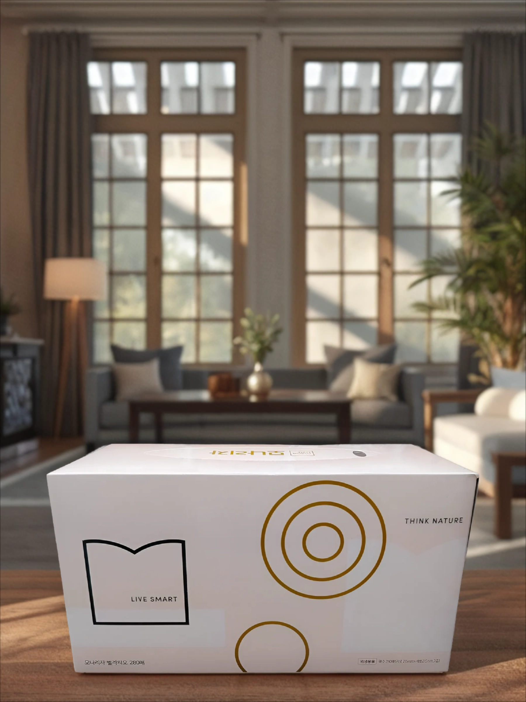 Monalisa Bellagio Салфетки-выдергушки для лица двухслойные 280 шт