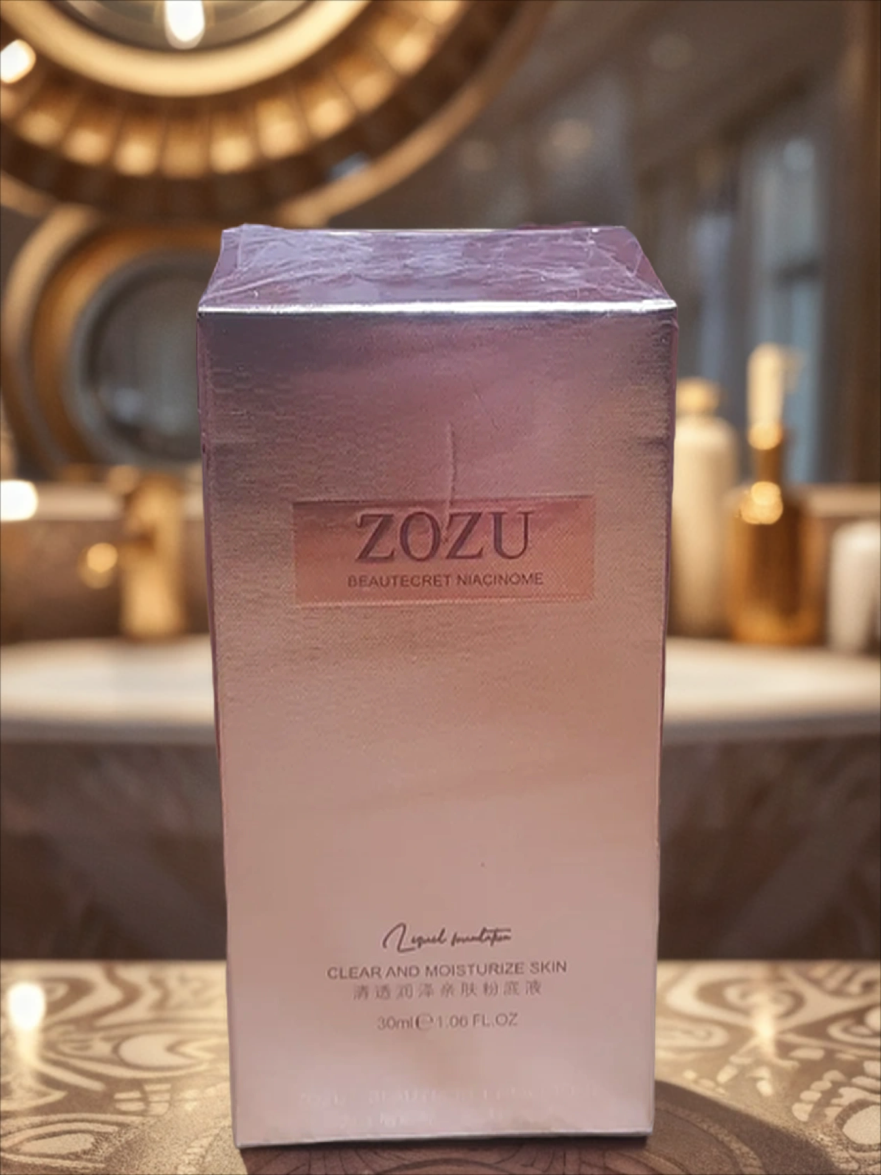 Zozu Тональный крем-оттенок увлажняющий 30 мл Тон 01 Натуральный