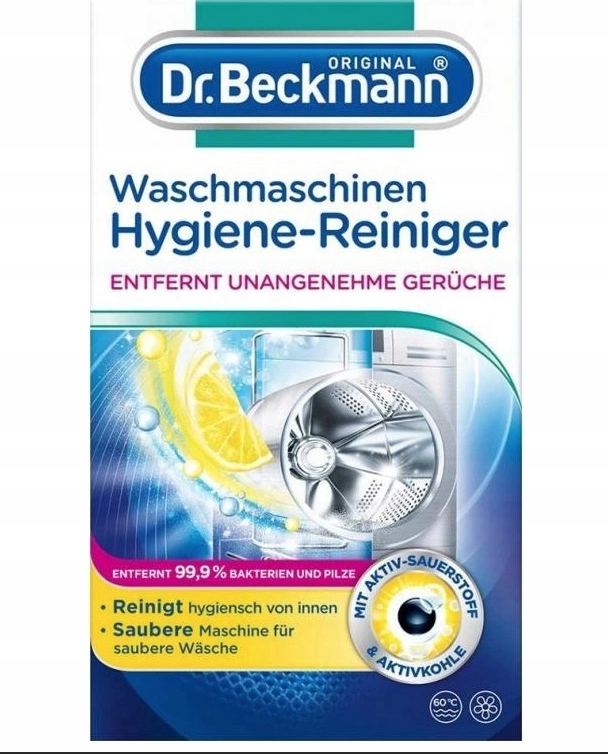 Dr. Beckmann Очиститель для стиральных машин гигиенический 250 гр