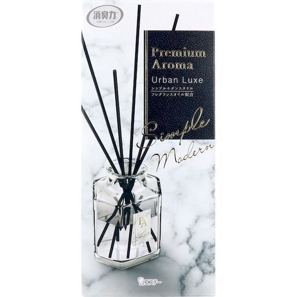 ST Shoushuuriki Premium Aroma Stick Освежитель воздуха с ротанговыми палочками Роскошь мегаполиса 50 мл