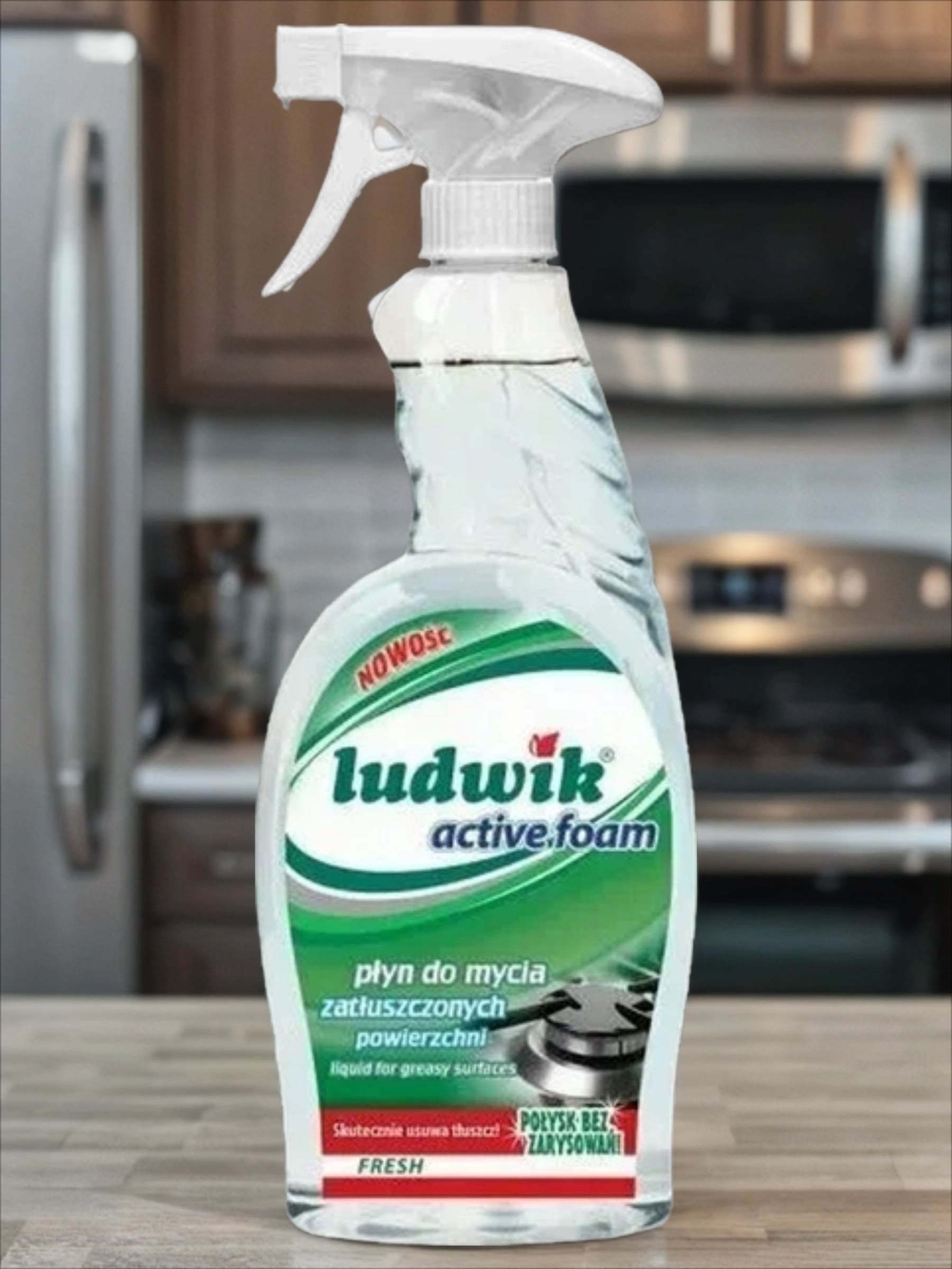 Ludwik Active Foam Fresh Активная пена Антижир 750 мл с распылителем