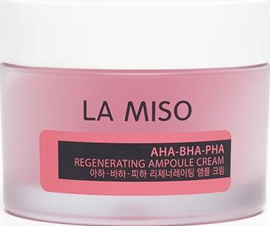La Miso AHA-BHA-PHA Ампульный крем обновляющий с кислотами 50 мл