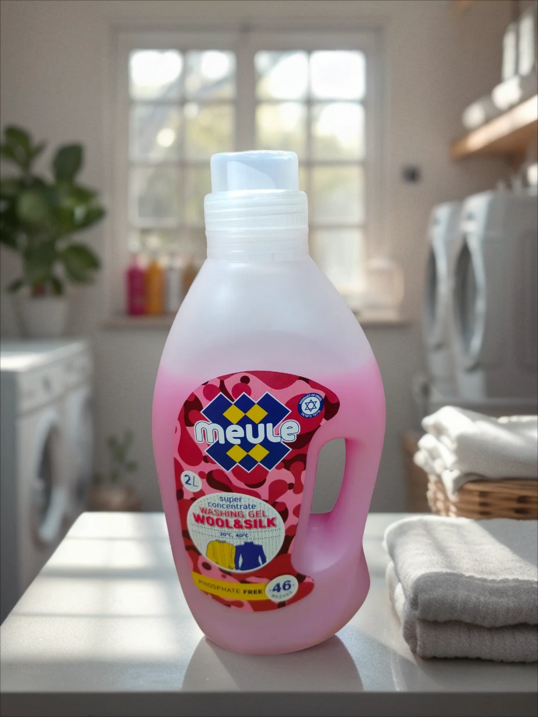 Meule Wool & Silk Концентрированный гель для стирки шерсти и шелка 2 л на 40 стирок