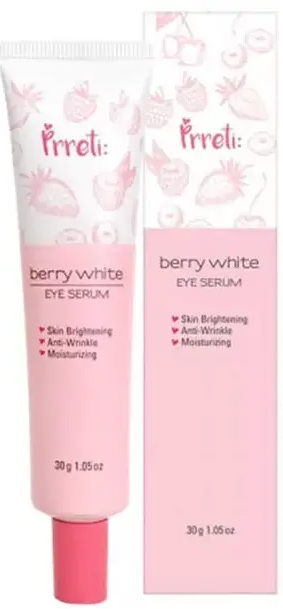 Prreti Eye Serum Berry White Разглаживающая сыворотка для кожи вокруг глаз с нацинамидом 30 гр