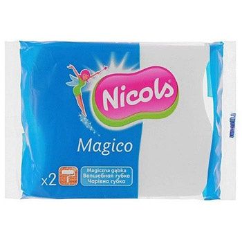 Nicols Magico Волшебный ластик Губки для универсальных работ 3 шт