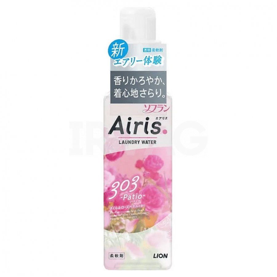 Lion Soflan Airis 303 Patio Ополаскиватель для белья с ароматом сакуры, роз и персика 480 мл