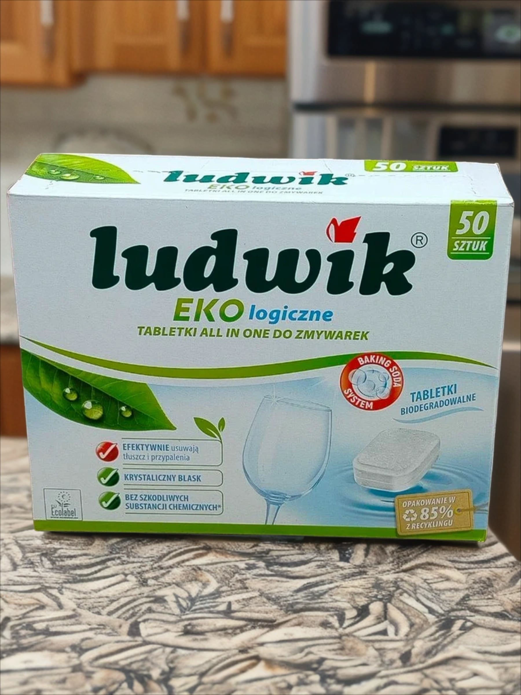 Ludwik Eco Таблетки для посудомоечных машин 50 шт