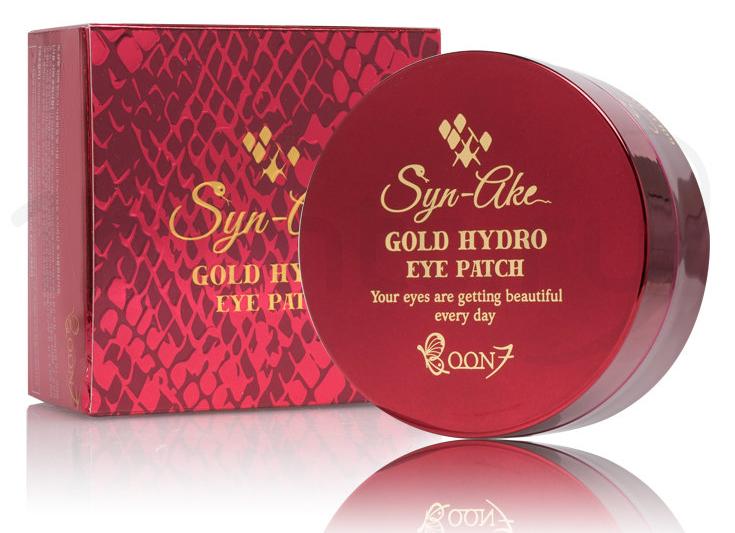 Boon7 Eye Hydro Patch Syn-Ake Gold Гидрогелевые патчи под глаза со змеиным пептидом 60 шт 87 гр