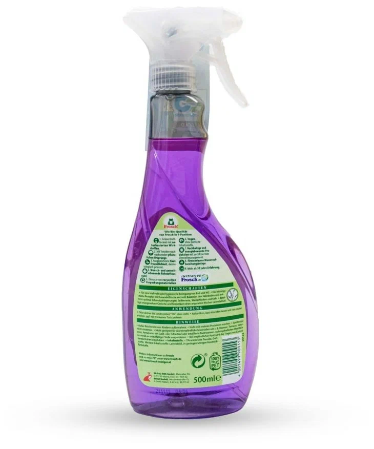 Frosch Hygiene-Reiniger Spray Lavendel Очиститель-спрей для гигиенической уборки Лаванда 500 мл