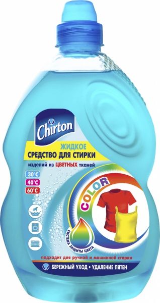 Chirton Color Жидкое средство для стирки цветных тканей 1325 мл