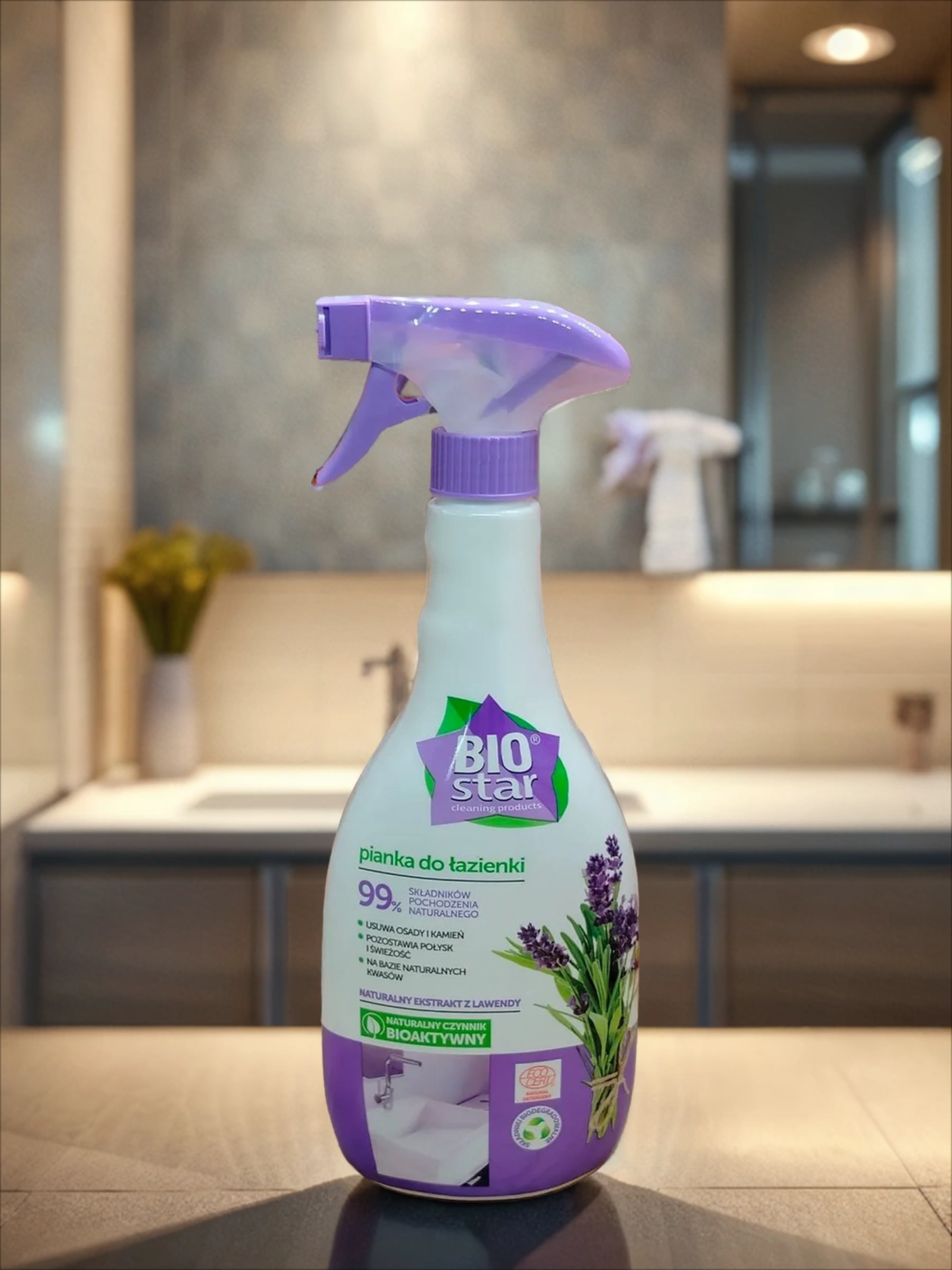 BioStar Чистящая спрей-пена для ванной комнаты экологичная 700 мл