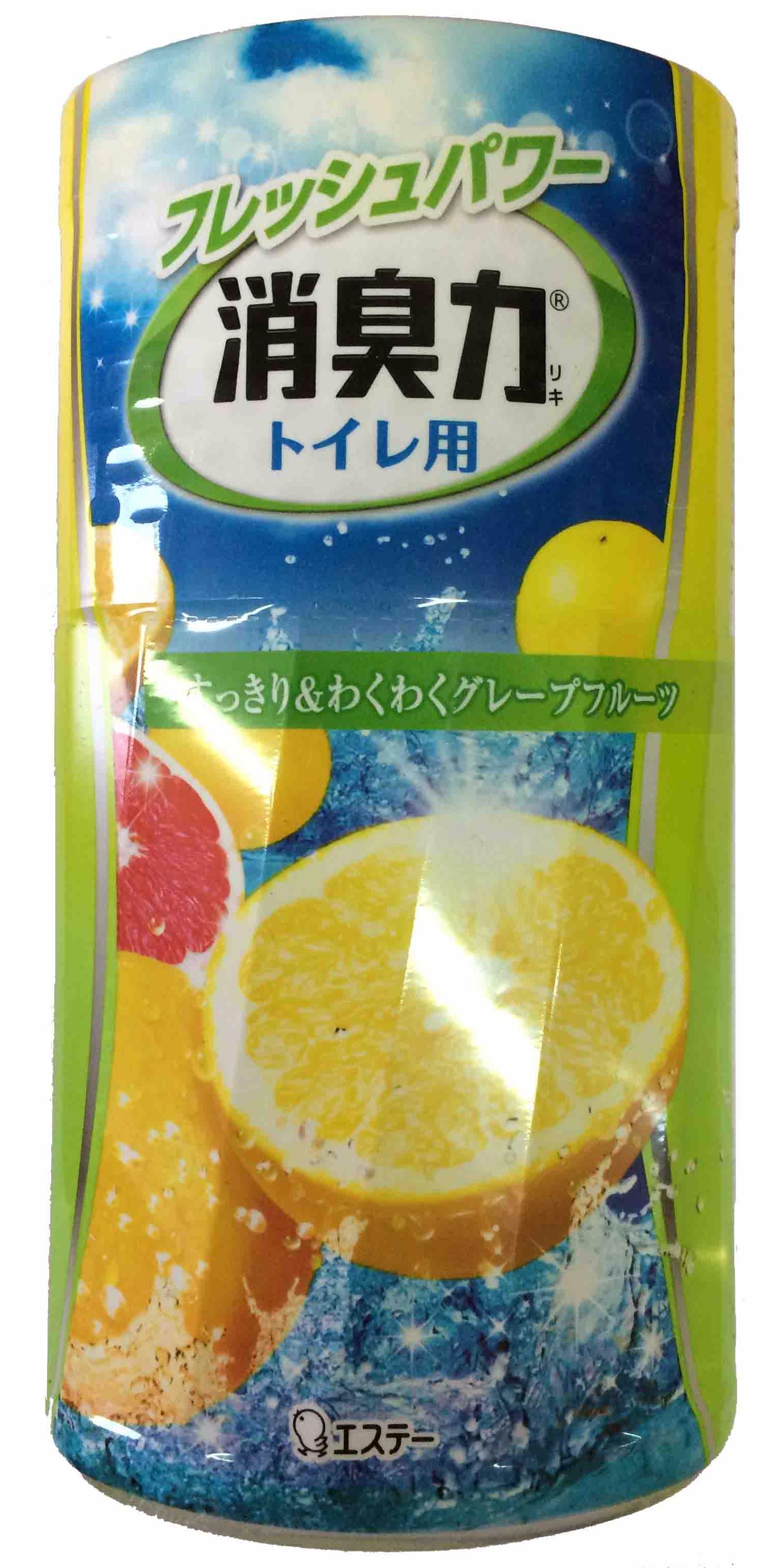 ST Shoushuuriki Жидкий дезодорант – ароматизатор для туалета с ароматом грейпфрута 400 мл