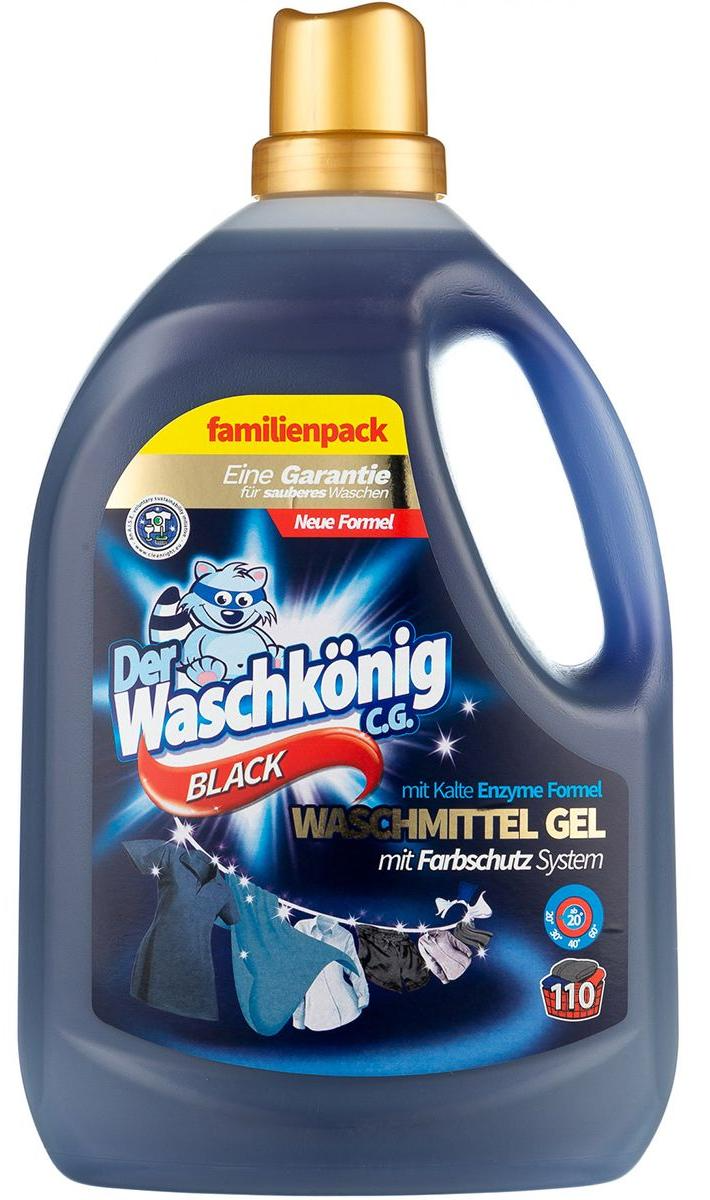 Der Waschkonig C.G. Waschmitel Gel Black Гель для стирки темных тканей 3,305 л на 110 стирок