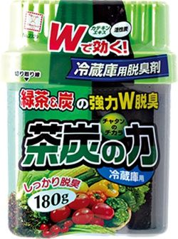 Kokubo Поглотитель запахов для холодильника Сила угля и зеленого чая 180 гр