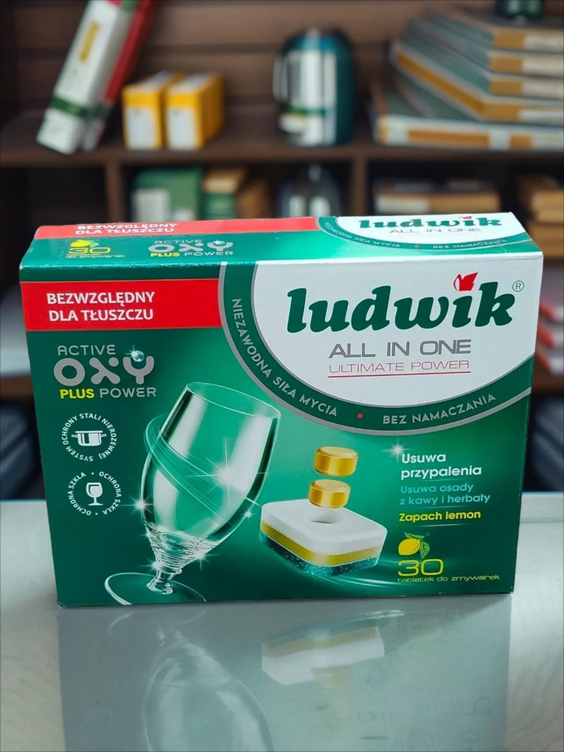 Ludwik ALL in one Ultimate Power Таблетки для посудомоечных машин Лимон 30 шт