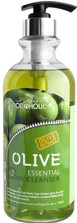 Food a Holic Essential Body Cleanser Olive Гель для душа с экстрактом Оливы 750 мл