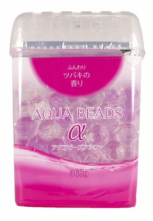 Nagara Aqua Beads Арома-поглотитель запаха гелевый с ароматом камелии 360 гр