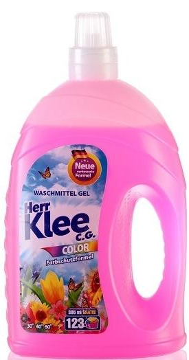 Herr Klee C.G. Waschmitel Gel Color Гель для стирки цветных тканей 4305 мл на 123 стирки