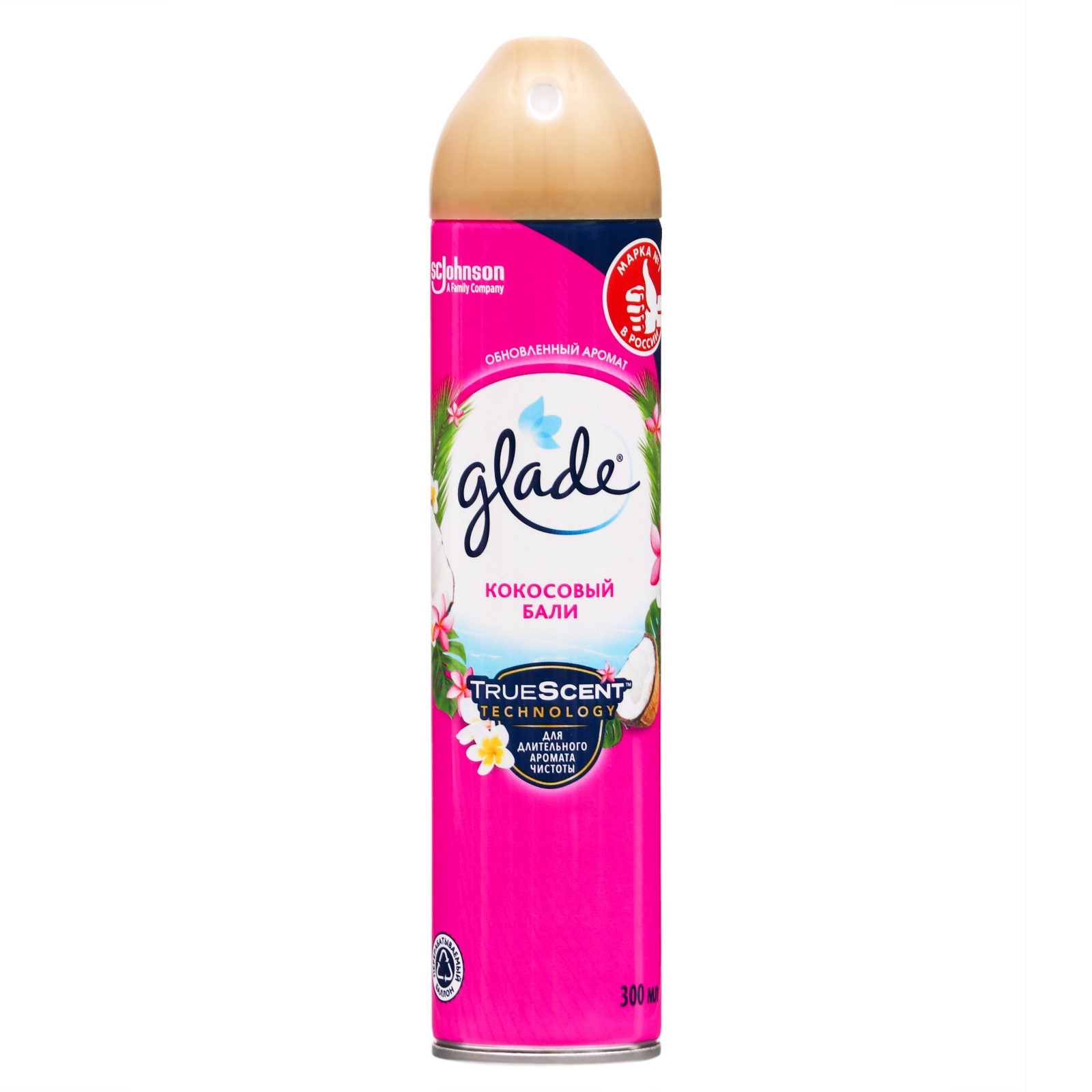 Glade Освежитель воздуха Кокосовый бали 300 мл