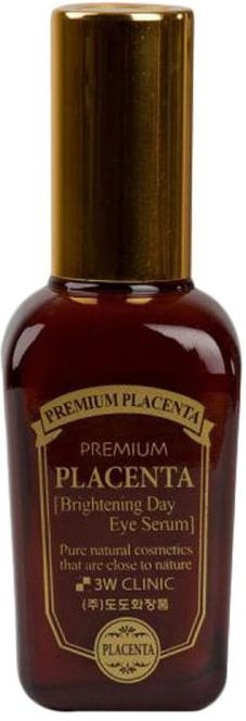 3W Clinic Premium Placenta Brightening Day Eye Serum Сыворотка для кожи вокруг глаз антивозрастная дневная с плацентой 50 мл
