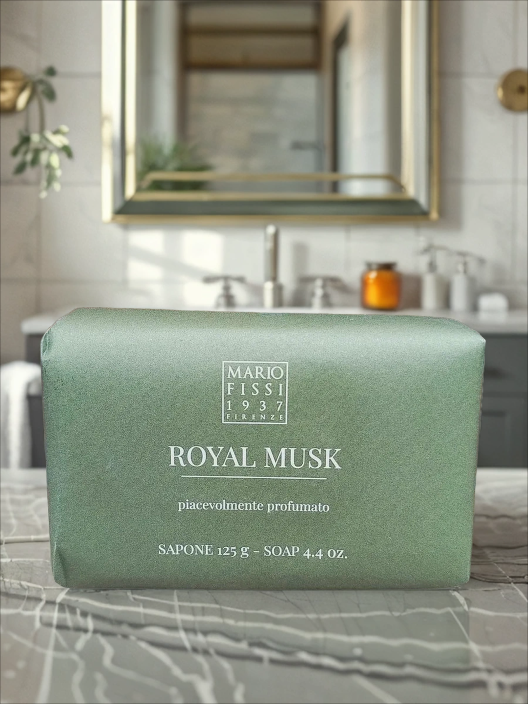 Mario Fissi 1937 Bar Soap Royal Musk Мыло натуральное Королевский мускус 125 гр