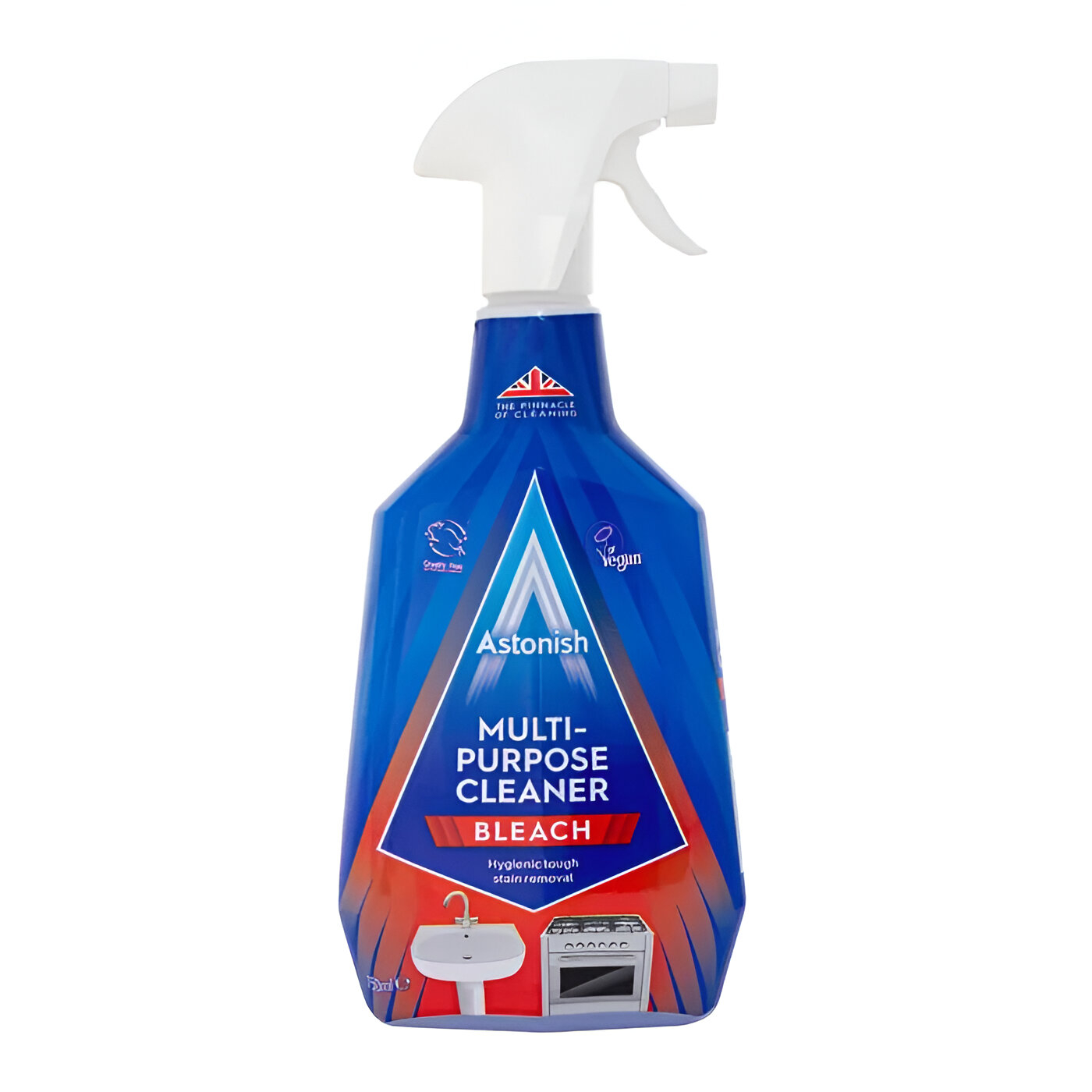 Astonish Multi-Purpose Cleaner Bleach Спрей мультифункциональный для ванной и кухни отбеливающий 750 мл