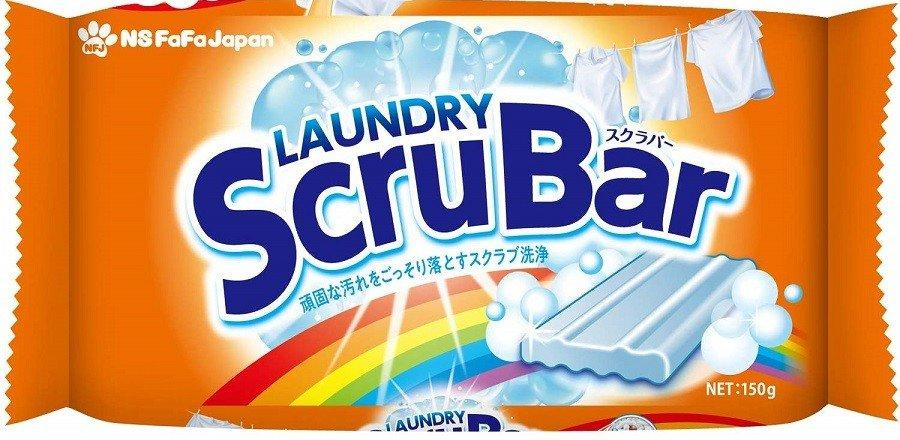 Nissan FaFa Laundry ScruBar Хозяйственное мыло для стирки 150 гр