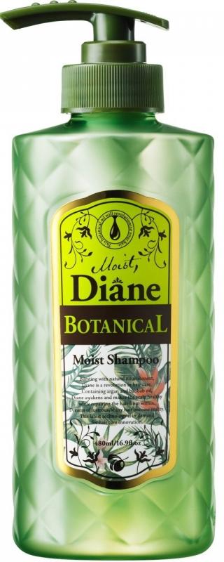 Moist Diane Botanical Moist Шампунь бессиликоновый бессульфатный Увлажнение 480 мл