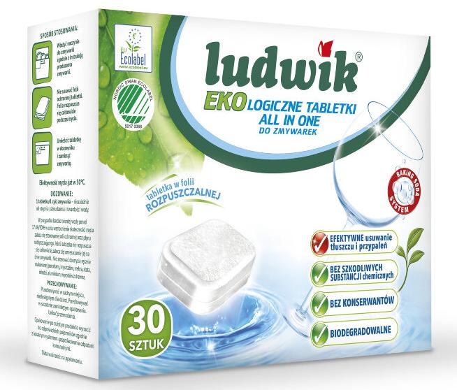 Ludwik Eco Таблетки для посудомоечных машин 30 шт