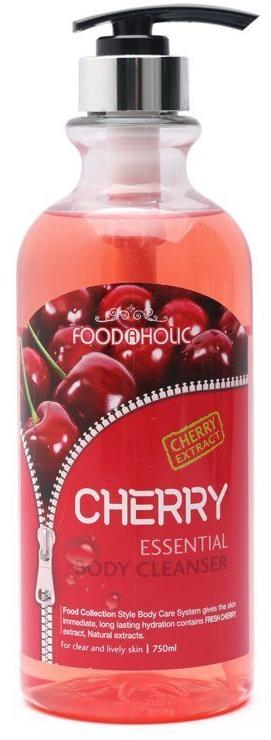 Food a Holic Essential Body Cleanser Cherry Гель для душа с экстрактом Вишни 750 мл
