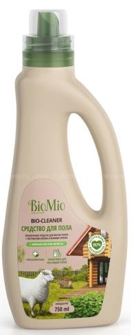 BioMio Bio-Floor Cleaner Экологичное средство для мытья полов с экстрактом хлопка и ионами серебра с эфирным маслом мелиссы 750 мл