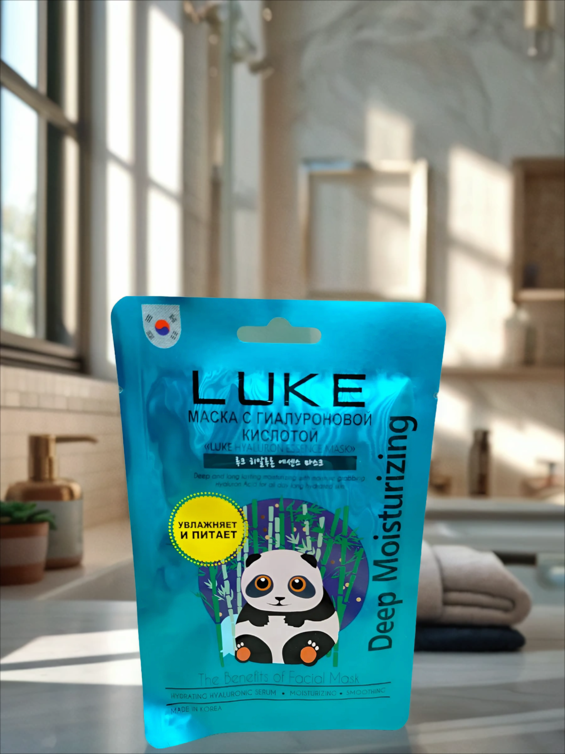 Hanwoong Luke Hyaluron Essence Mask Маска с гиалуроновой кислотой 21 гр